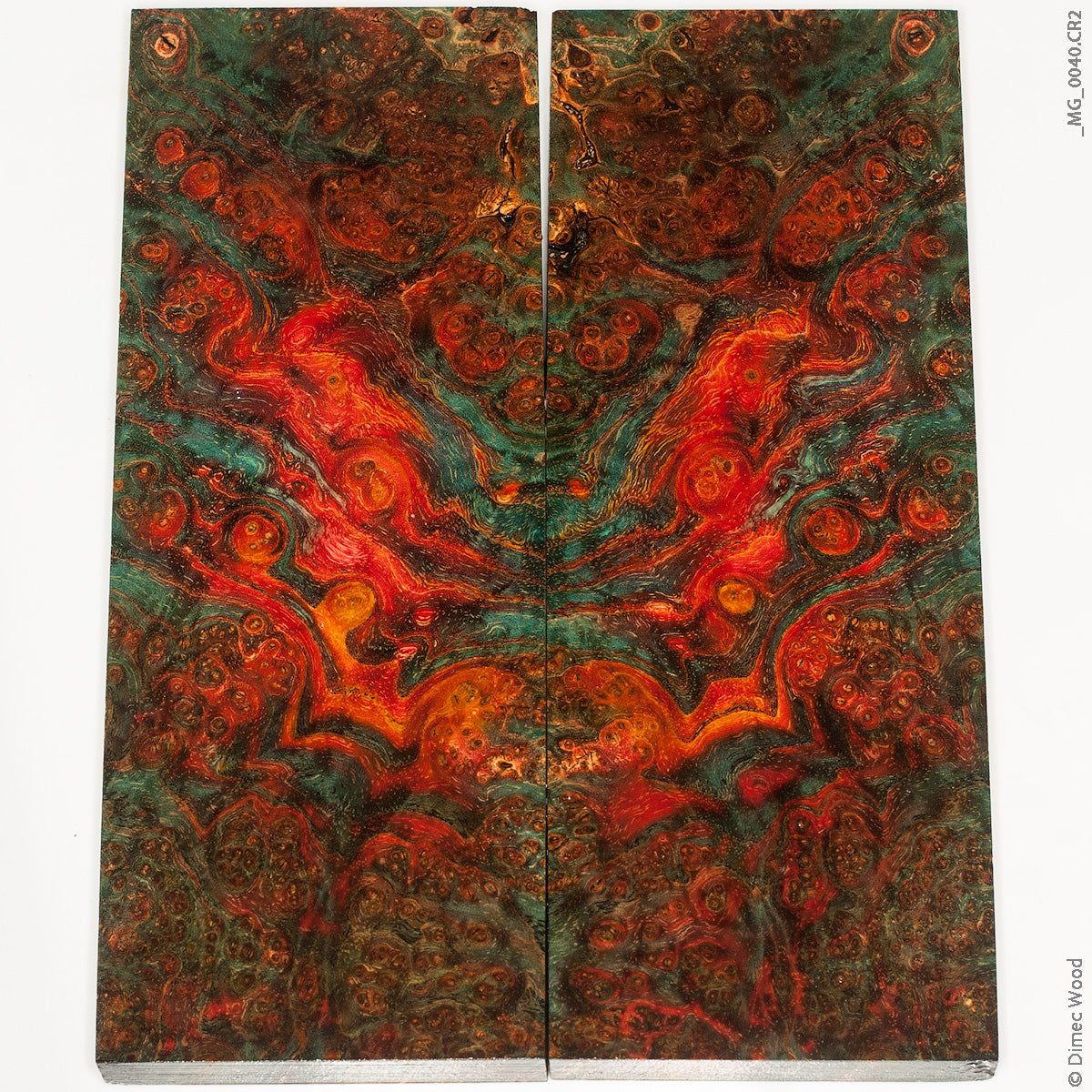 Stabilized wood black ash burl panels – Dimec wood