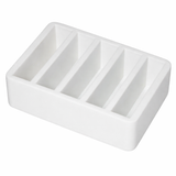 5‑Cavity Platinum‑Cure Silicone Mold - For Resin Casting, Hybrid Blocks, Scales