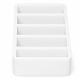 5‑Cavity Platinum‑Cure Silicone Mold - For Resin Casting, Hybrid Blocks, Scales