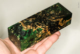 Stabilized box elder burl wood block