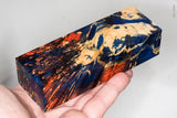 Stabilized box elder burl wood block