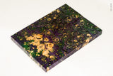 Stabilized box elder burl wood scales