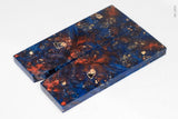 Stabilized box elder burl wood scales