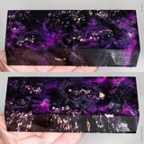 Stabilized box elder burl wood block