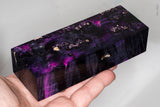 Stabilized box elder burl wood block