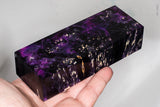 Stabilized box elder burl wood block