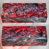 Stabilized box elder burl wood block