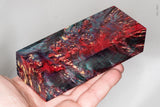 Stabilized box elder burl wood block