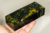 Stabilized box elder burl wood block
