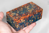 Large stabilized box elder burl wood block