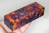 Stabilized box elder burl wood block