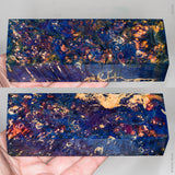 Stabilized box elder burl wood block
