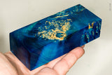 Stabilized box elder burl wood block