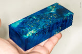 Stabilized box elder burl wood block