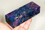 Stabilized box elder burl wood block