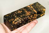 Stabilized box elder burl wood block