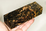 Stabilized box elder burl wood block