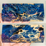 Stabilized box elder burl wood block