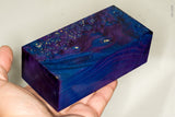Large stabilized box elder burl wood block