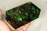 Large stabilized box elder burl wood block