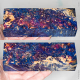 Stabilized box elder burl wood block