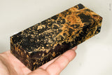 Stabilized box elder burl wood block
