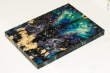 Stabilized box elder burl wood scales