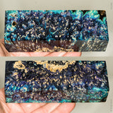 Stabilized box elder burl wood block