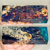 Stabilized box elder burl wood block