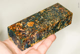 Stabilized box elder burl wood block