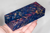 Stabilized box elder burl wood block