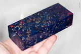 Stabilized box elder burl wood block
