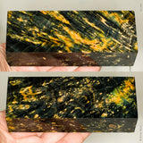 Stabilized box elder burl wood block