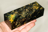 Stabilized box elder burl wood block