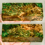 Stabilized box elder burl wood block