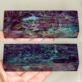 Stabilized masur karelian birch wood block