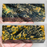 Stabilized box elder burl wood block