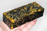Stabilized box elder burl wood block