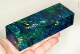 Stabilized box elder burl wood block