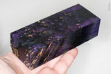 Stabilized box elder burl wood block