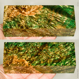Stabilized box elder burl wood block