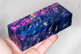 Stabilized box elder burl wood block