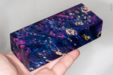 Stabilized box elder burl wood block