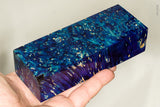 Stabilized box elder burl wood block