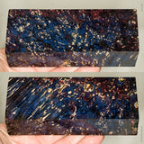Stabilized box elder burl wood block