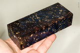 Stabilized box elder burl wood block