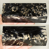 Stabilized box elder burl wood block