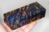 Stabilized box elder burl wood block