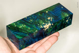 Stabilized box elder burl wood block