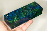 Stabilized box elder burl wood block